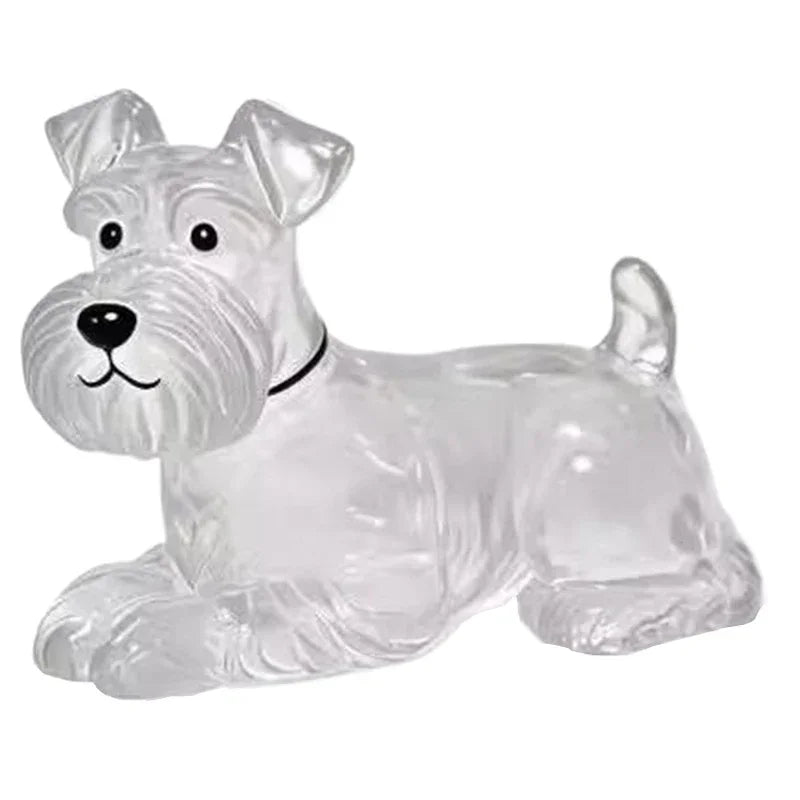 Pet Hair Keepsake Keychain – Personalized Cat & Dog Memorial Charm with Transparent Memory Capsule