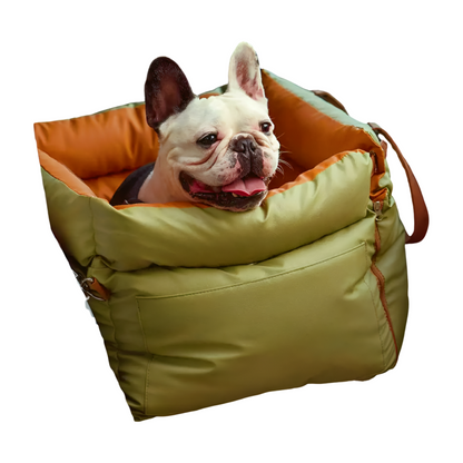 Dog Booster Car Seat with Expandable Bed