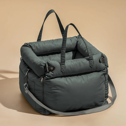 Dog Booster Car Seat with Expandable Bed