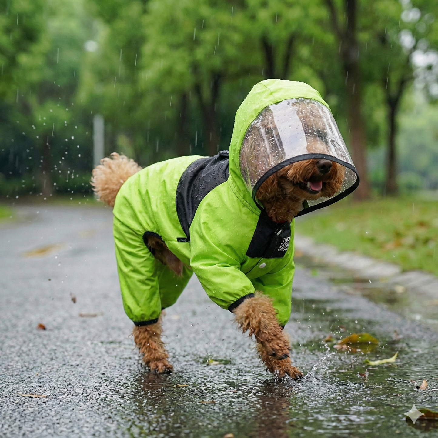 The Dog Face Raincoat for Dogs